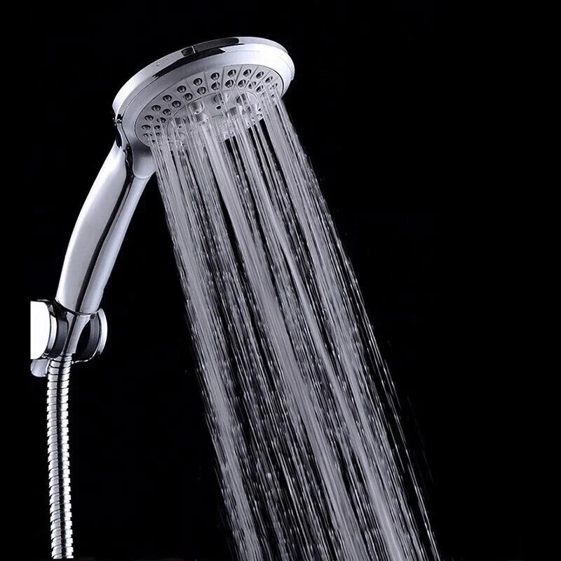 High Pressure Shower Head 5 Settings Handheld Shower Heads Spray With 5 FT Hose