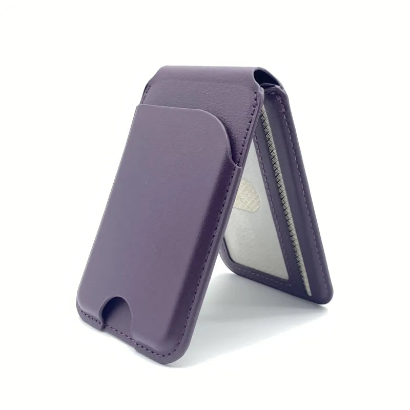 Leather Magnetic Bracket Mobile Holder