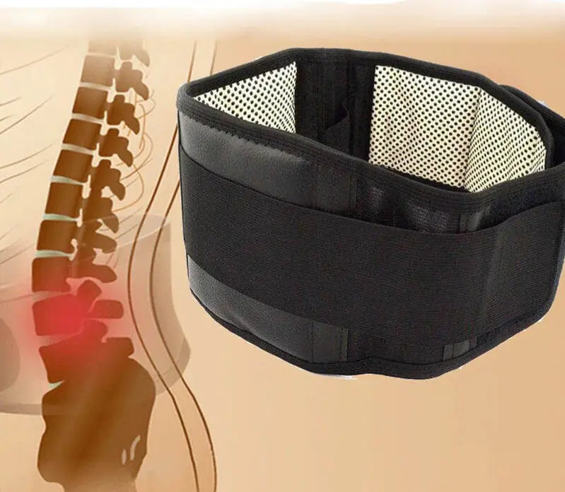 Self heating Magnetic Therapy Back Waist Support Belt