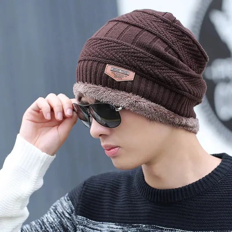 Men's Winter and Fall Warm Beanie